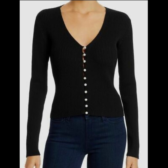 Line & Dot Evelyn Sweater Cardigan Top - Picture 2 of 5